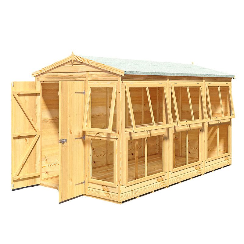 Shire Sun Hut Potting Shed 6 Ft X 12 Ft