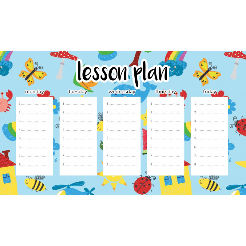 Magnetic Lesson Plan Educational Kids Prints