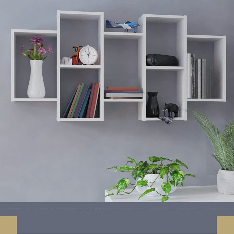 Michigamme 7 Piece Bracket Shelf