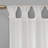 Floral Embellished Cuff Tab Top Solid Curtain Panel-1039536917-1028294512