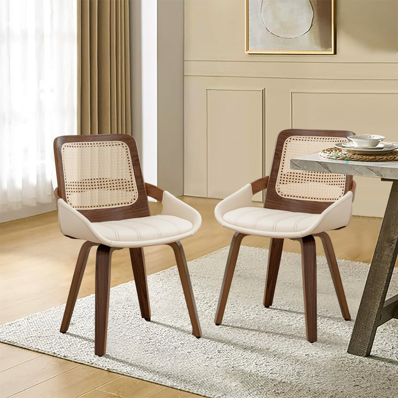 Chaise de salle à manger Adjoa, Beige