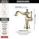 Cassidy™ Single Hole Bathroom Faucet with Drain Assembly
