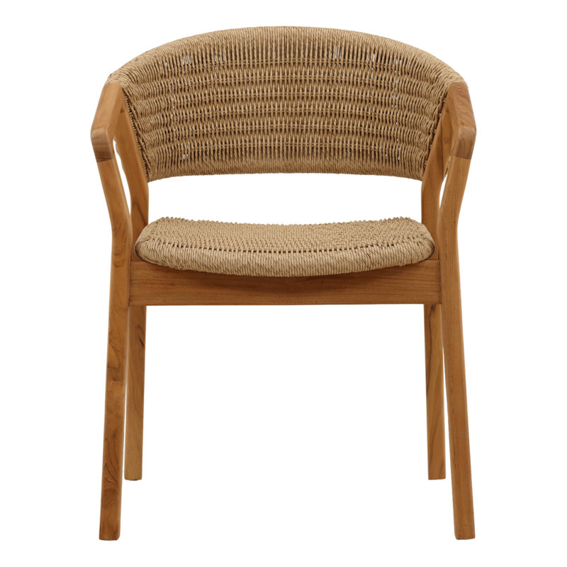 Arrow Outdoor Dining Chair Natural