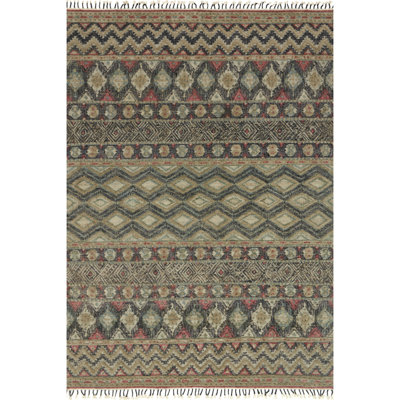 Bentonville Abstract Area Rug in Brown