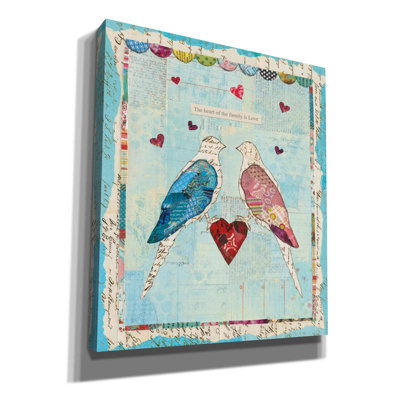 «Love Birds» par Courtney Prahl - impression sur toile tendue