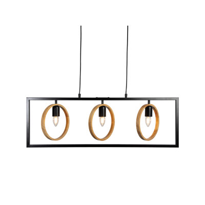 3 - Light Matte Black Pendant