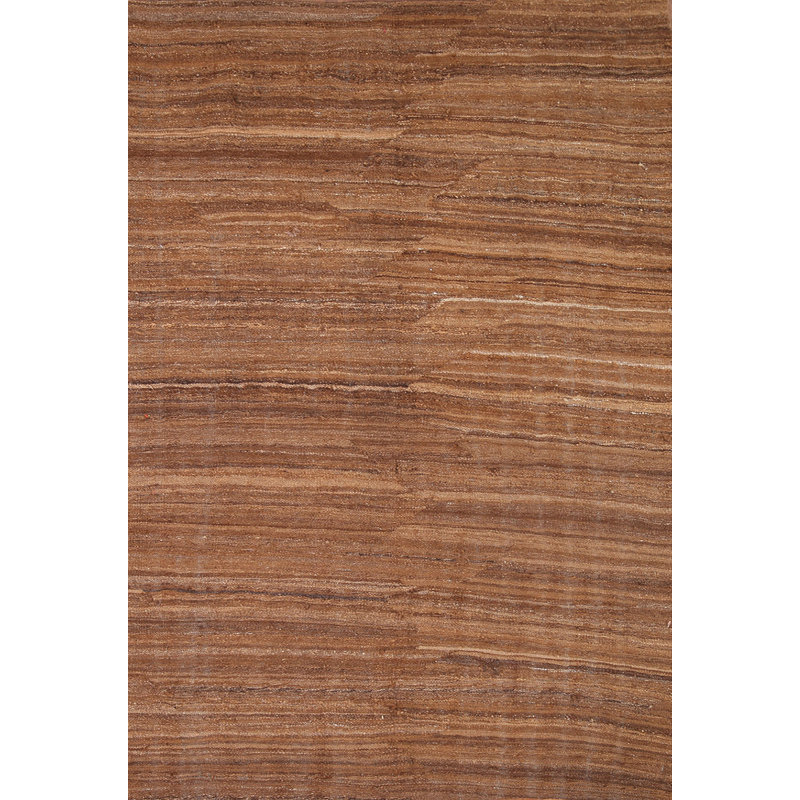 Tapis brun Kilim moderne 4 x 6