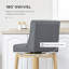 Tabourets de bar pivotants en polyester Degree
