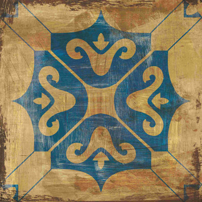 " Moroccan Tiles Blue I " by Cleonique Hilsaca