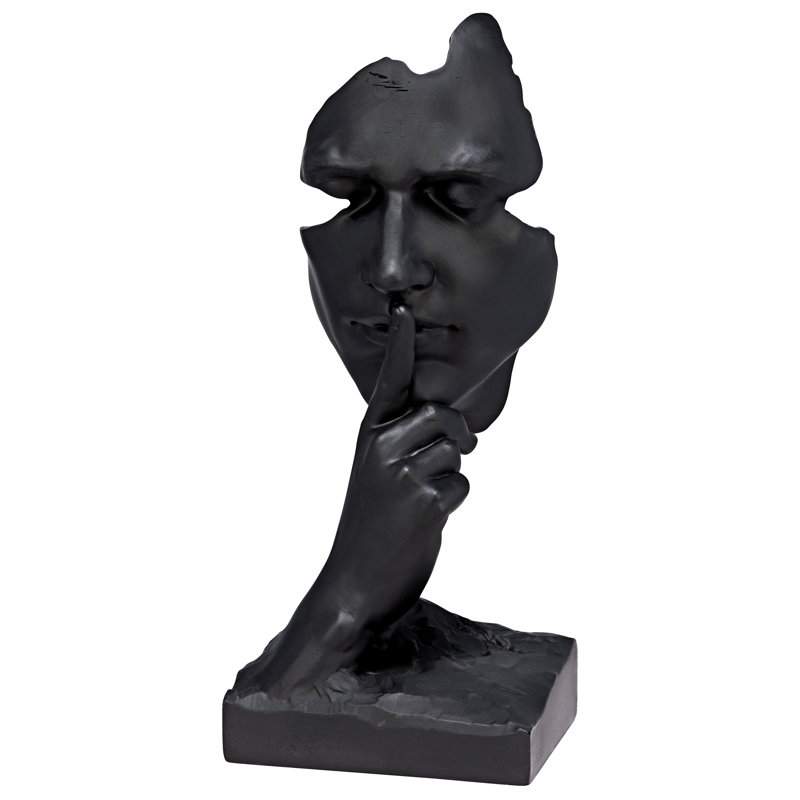 Whispering Secrets Contemporary Female Bust Novelty Statue