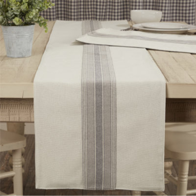 Tapis de couloir gris L 36 po x l 13 po