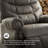 Gennette Faux Leather Recliner