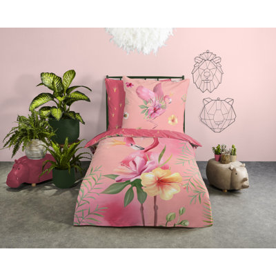 Floral Duvet Cover Set with Pillowcases