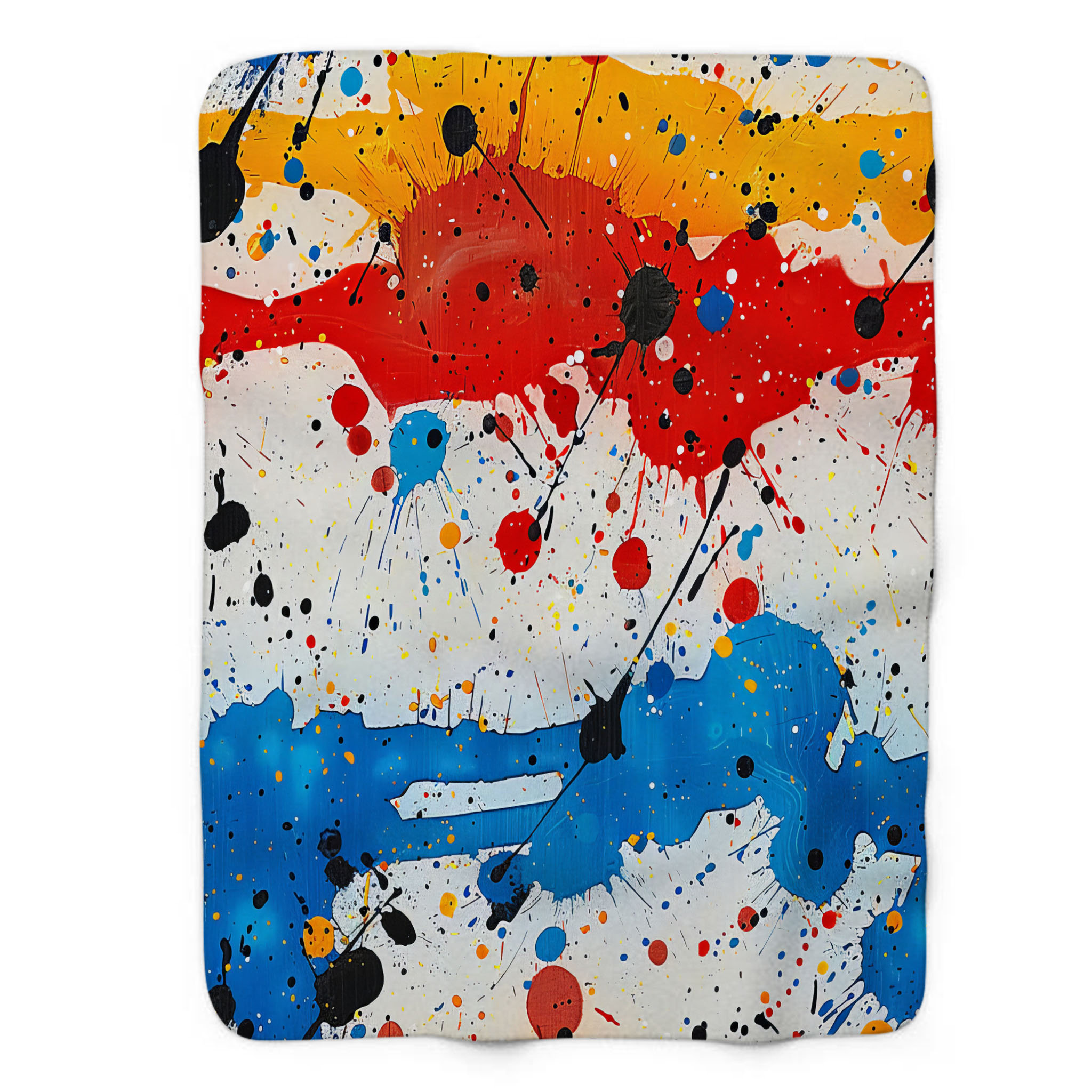 MentionedYou Splashy Colors - 1 Piece Blanket | Wayfair