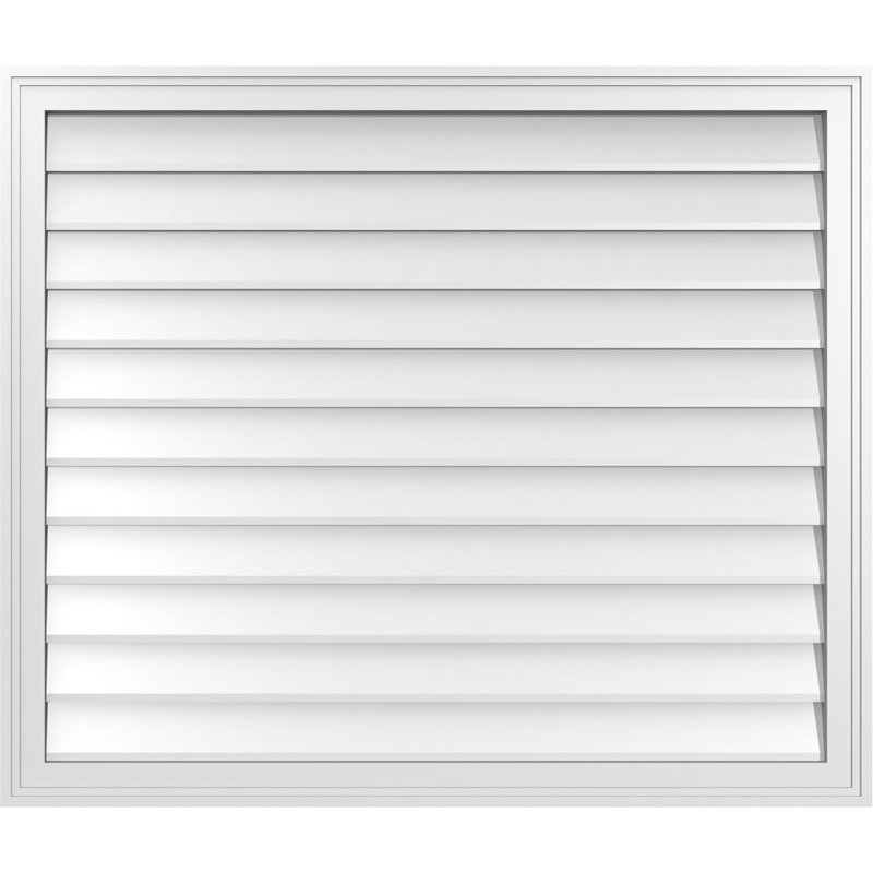 Cadre en brique, brun clair apprêté, H 34 po x l 40 po x P 1,5 po