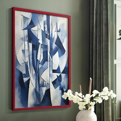 NAUTICAL Series CCCCLXVVI - Reproduction encadrée de qualité supérieure - Prêt à être accroché - Aucun clou requis