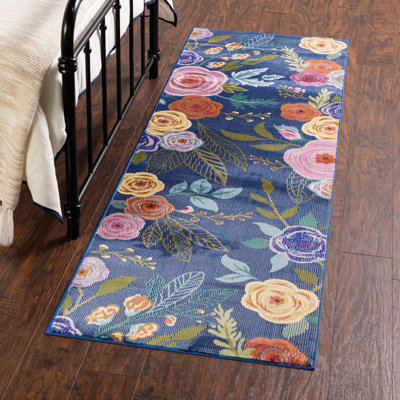 Clydie Floral Indoor Rug