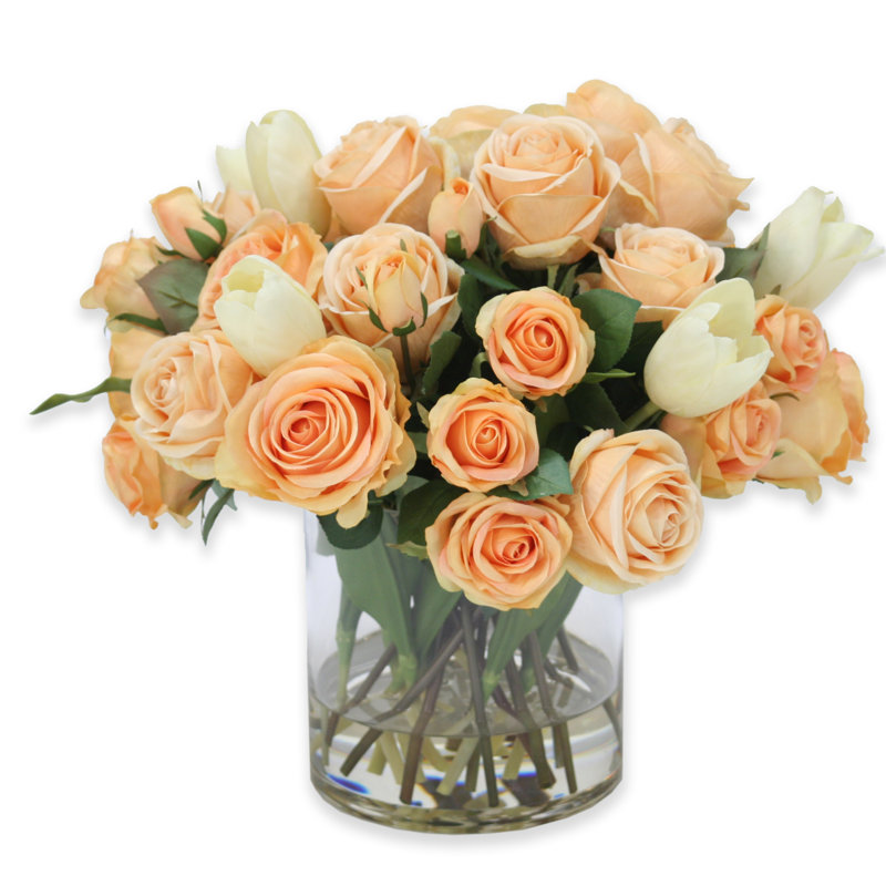 Silk Arrangement in Vase