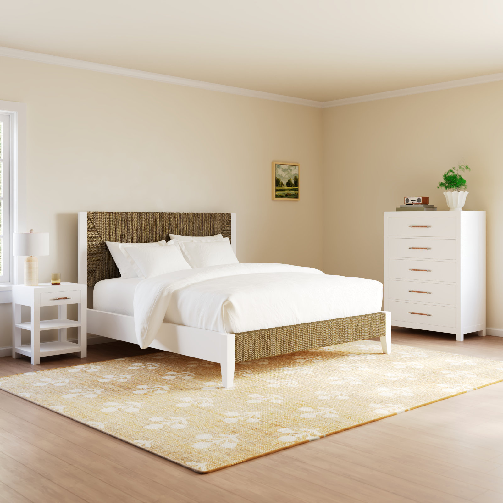 Lana 3-Piece Bedroom Set with Chest, King