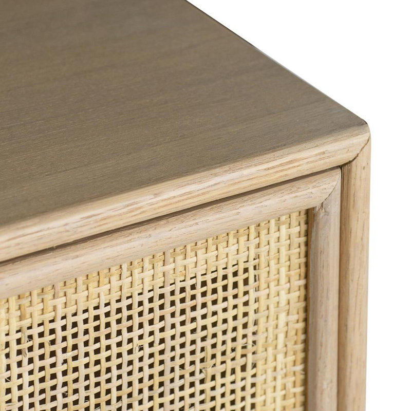 Whittington 29.5 " L Mini Bar, Natural Brown