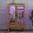 Elegant Curio Cabinet With Glass Doors, Mirrored Back, And Adjustable Shelves For Home And Office Display-1867655394-1852791099