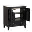Meuble-lavabo simple 18,3 po avec comptoir