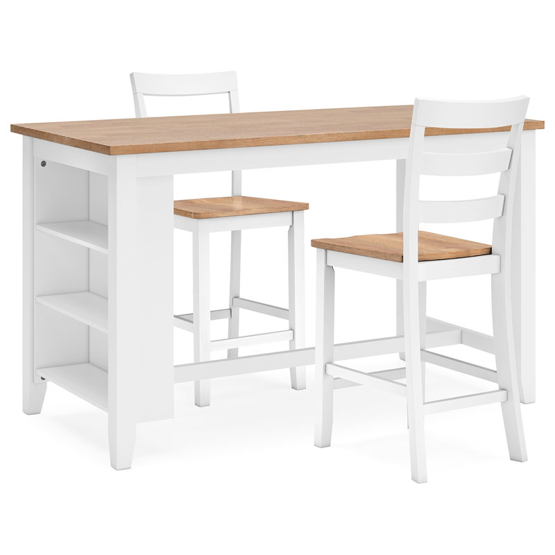 Table de salle à manger à hauteur de comptoir et tabourets Gesthaven, 3