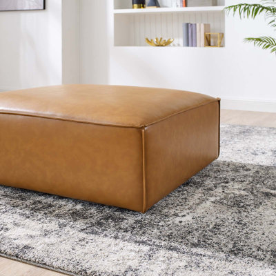 Repose-pieds en cuir Modway Restore Vegan