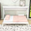 Lit simple escamotable en bois avec lattes