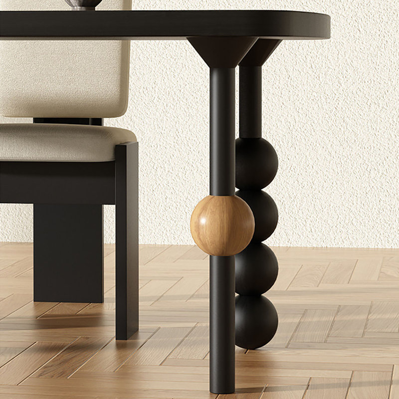 Table de salle à manger French, H 29,5 po x L 55,1 po x l 27,6 po