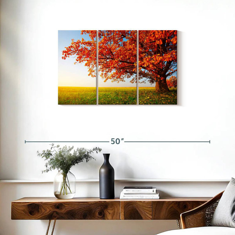 Harnek Autumn Oak Tree, 20" H x 33" W