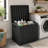 22 in. W x 17 in. D Resin Deck Box Seat for Outdoor Storage-128773642-128773646