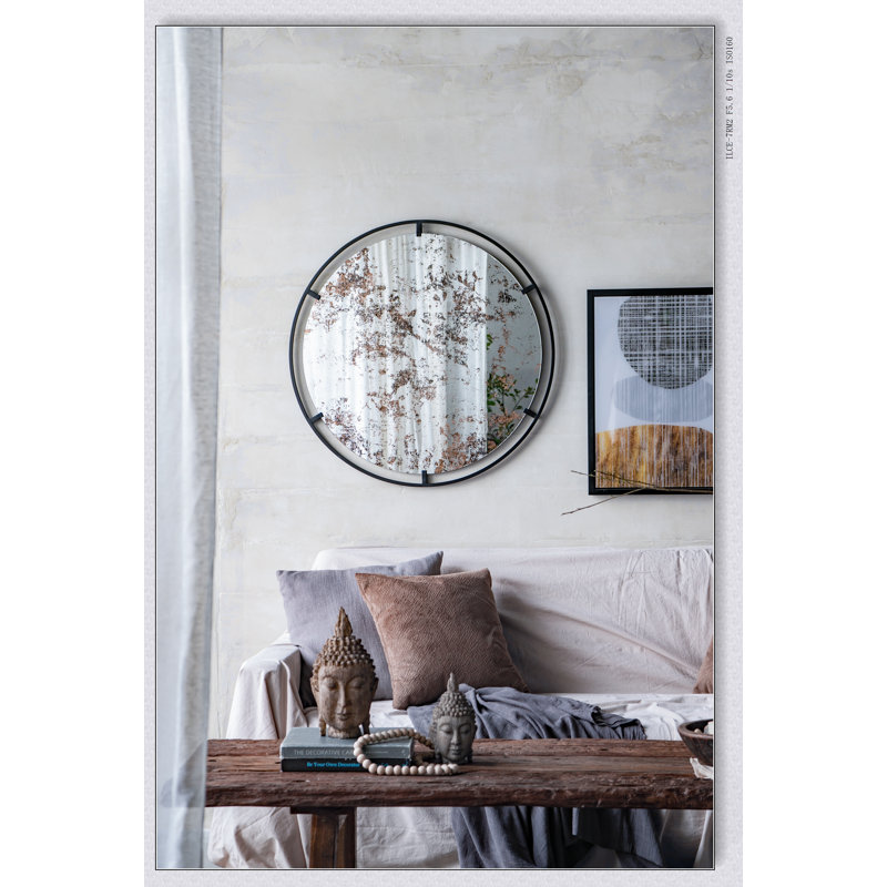 Miroir rond Theodor