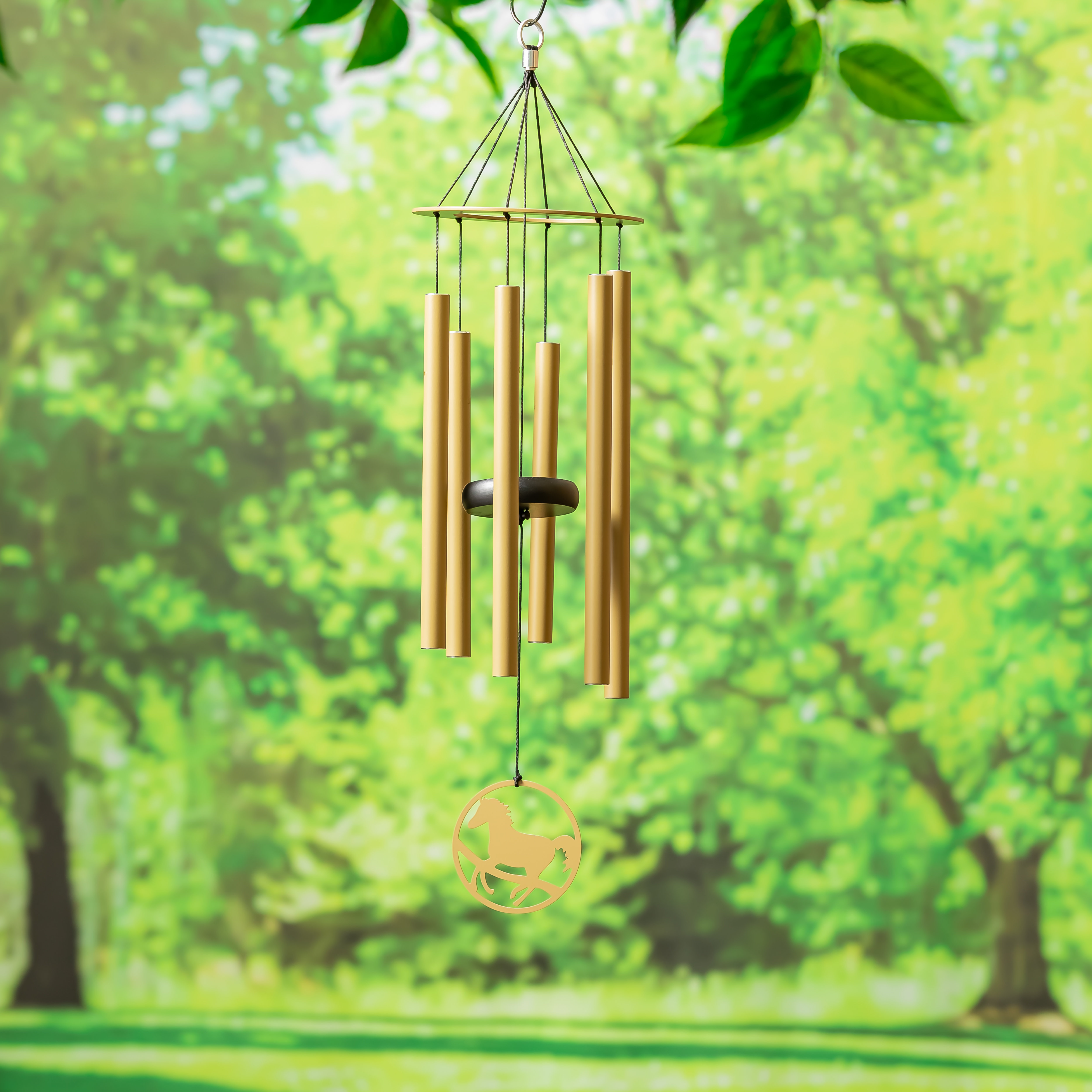 Union Rustic Editha Laser Cut Metal Hand Tuned Wind Chime | Wayfair