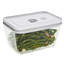 Fresh & Easy Glass Airtight Meal Prep 2.11 Qt Food Storage Container