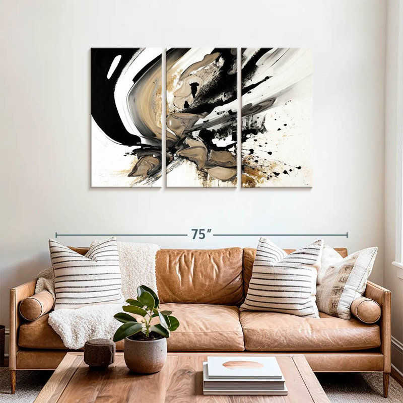 Avery Textured Splash, 36" H x 57" W