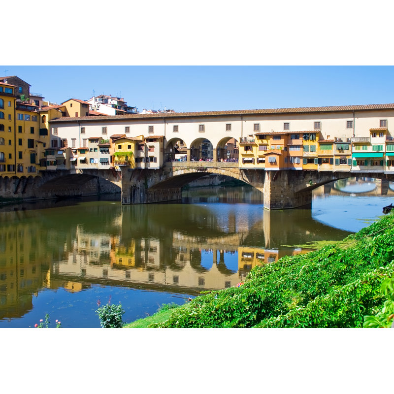 Old Bridge by ISailorr - Wrapped Canvas Print, 81cm H x 122cm W
