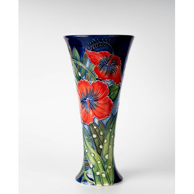 Old Tupton Ware Hibiscus Costanza Table Vase