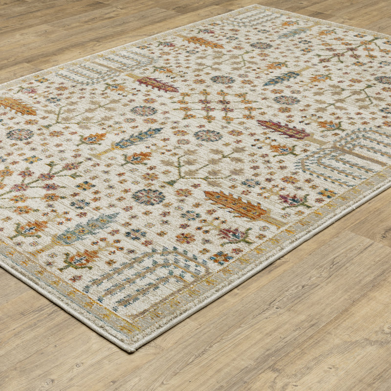 Regginald Oriental Indoor Rug, Rectangle 6'7" x 9'6"