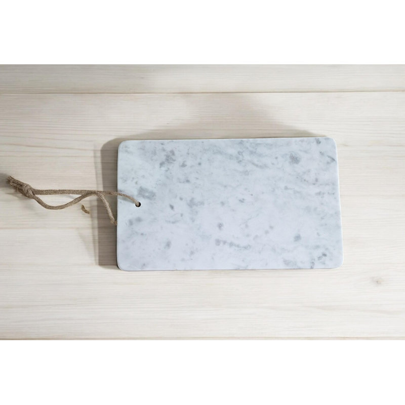 Geko Marble Chopping Board 40X24cm, White