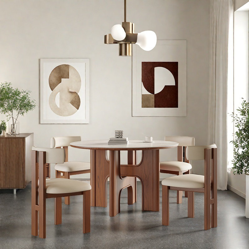 Ensembles de table de salle à manger robustes avec des caractéristiques de qualité., H 29,53 po x L 47,24 po x l 47,24 po