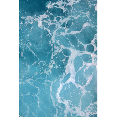 Blue Sea Background by Plainview - Wrapped Canvas Print