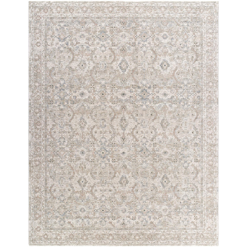 Arghira Traditional Machine Woven Area Rug, Rectangle 7'10" x 10'2"