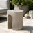 Round with U-Shape Side Table