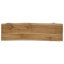Bench Mixed Recycled Wood and Solid Teak 100x28x43 cm