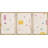 Abstract Shape " Pink Yellow Minimalist Polygon Pattern Abstract Geometric Decor Boho Multicolor " 3 - Pieces-94434585-94434586