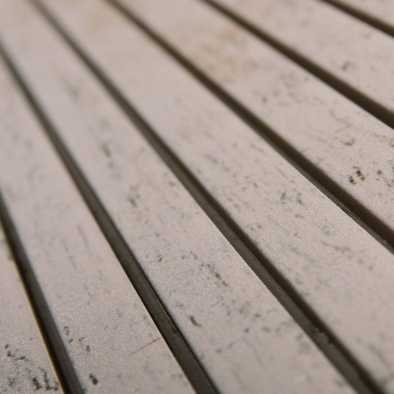Rétro Strata 6-7 / 8 po X 14 po Carreau de porcelaine pour plancher et mur