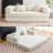 Boneless Convertible Sleeper Sofa Bed With 2 Pillows, Corduroy Folding Mattress Couch Removable And Washable Sofa , Compression Sofa Lounge Couch For Living Room Small Spaces-492012210-501991533