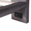 Lit plateforme en velours de mouvement moderne