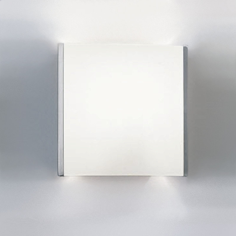 Tecla Wall Sconce, Medium (5" H x 5" W x 2" D), Matte Nickel